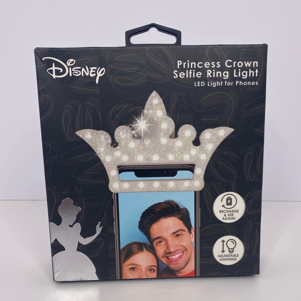 IJOY Disney Princess Crown Selfie LED Ring Light